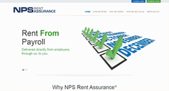 Desktop Screenshot of npsrentassurance.com